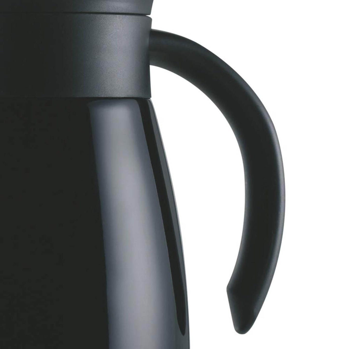 Borosil Stainless Steel 500ml Teapot with Handle | Double Wall Vacuum Insulated Thermosteel Carafe | BPA Free Jug for Tea/Coffee & Juice | 12 Hours Hot & 14 Hours Cold | 1 Year Warranty, Black