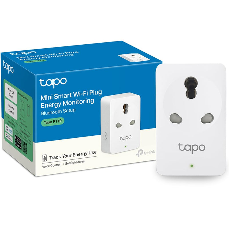 TP-Link Tapo P110 Mini WiFi Smart Plug with Energy Monitoring