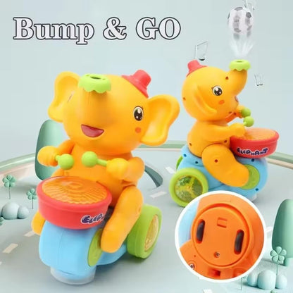 Elephant Musician Toy - Levitation Ball, Dazzling Lights & Music Sounds | Kids Toy