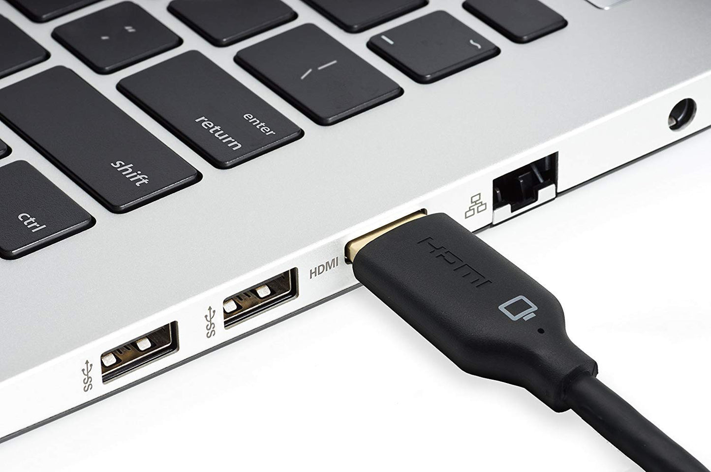 Belkin 5 Meter (16.5 Feet) High-Speed Nickel-Plated HDMI Cable, Supports 3D, 4K, 1080p, Audio Return and Ethernet for TV - Black