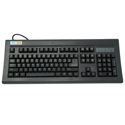 TVS ELECTRONICS Gold Prime Mechanical Wired Keyboard | Dustproof Key switches | Guaranteed 50 Million keystrokes | 1.5 Meter USB Cable, USB Gold Keyboard (Black)