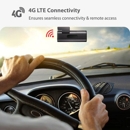 CP PLUS 2K 4G Dashcam | 4MP Resolution| Live GPS Tracking | 4G LTE Connectivity & Built-in Microphone | Supports G Sensor | Supports SD Card Upto 512GB Max | CP-G41
