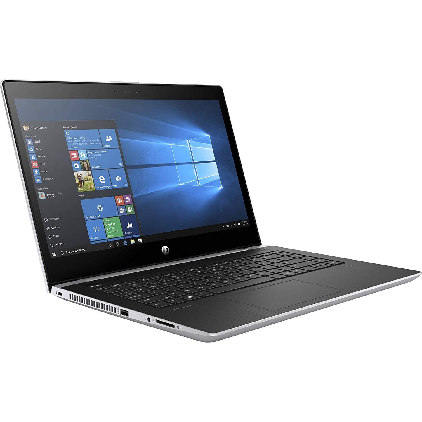 Refurbished HP ProBook 440 G5 Premium Laptop (Intel 8th gen i5-8250U , 8GB RAM, 256GB SSD, Wifi, Webcam, Windows 11 Pro)