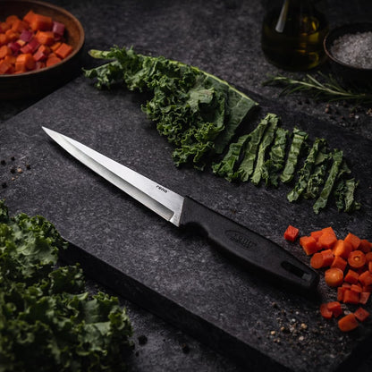 Rena Germany 5-Piece Kitchen Knife Set – Stainless Steel with Vegetable Peeler
