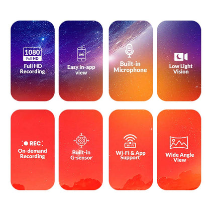 CP PLUS CarKam Car Dashcam with 1080p Full Hd Resolution | Wide View Angle | Supports G Sensor | Supports Night Vision| Suitable for Large Cars & SUVs | CP-AD-H2B-W