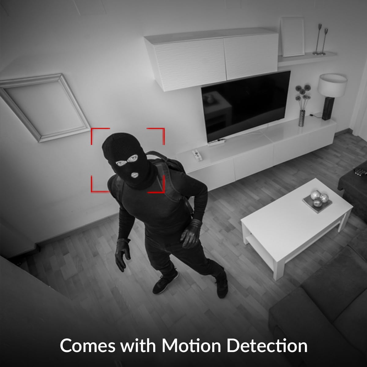 CP PLUS 2MP Full HD Smart Wi-fi CCTV Home Security Camera | 360° with Pan Tilt | 2Way Talk | Motion Detect | Night Vision | Supports SD Card (Upto 128 GB), Alexa & Ok Google | CP-E21A