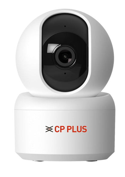 CP PLUS 3MP Smart Wi-Fi CCTV Camera | 360° Pan & Tilt | CTC Cyber Secure Tech | View & Talk | Smart Detection Suite | Night Vision | Cloud Storage | Supports OK Google | CP-E35Q