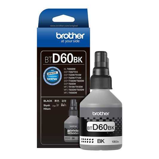 BROTHER BT-D60BK Ink Bottle (Black)-Brother-computerspace