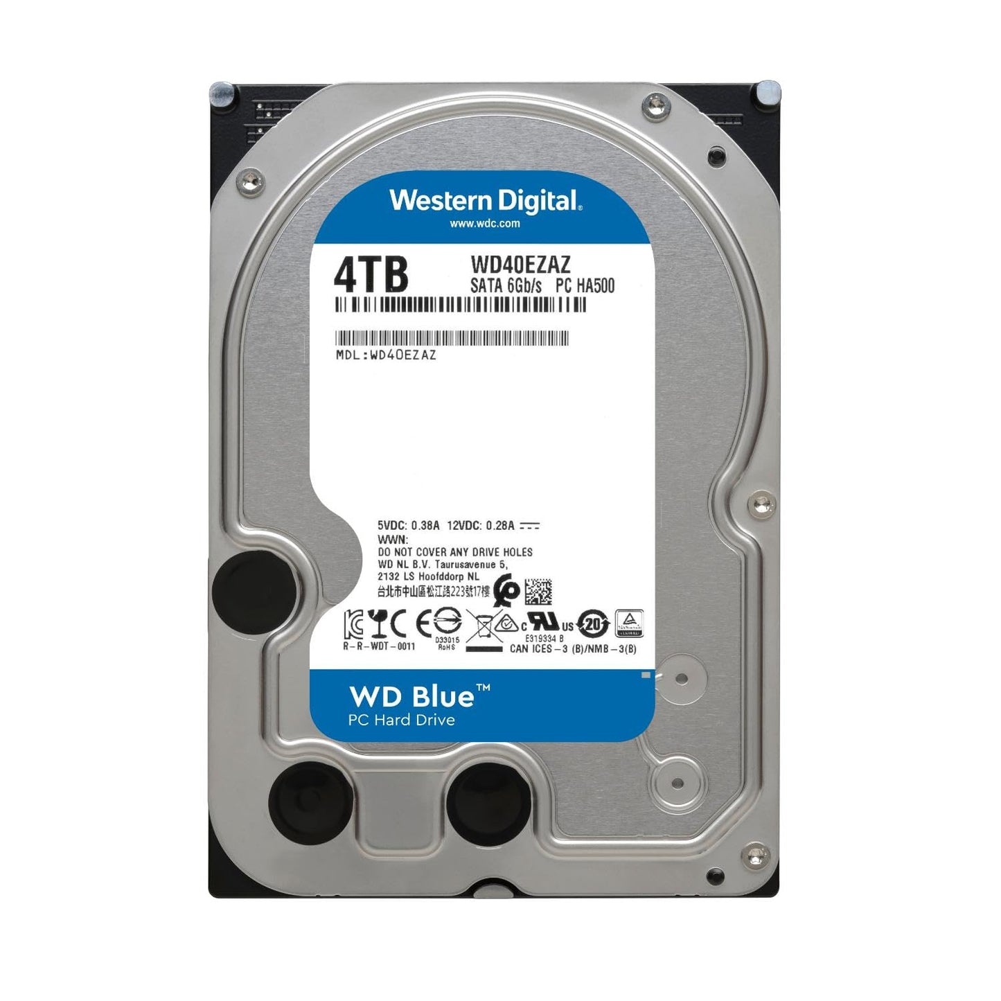 WD Blue 4TB Desktop Hard Disk Drive WD40EZAX 7200rpm 256MB Cache