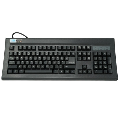 TVS ELECTRONICS Gold Prime Mechanical Wired Keyboard | Dustproof Key switches | Guaranteed 50 Million keystrokes | 1.5 Meter USB Cable, USB Gold Keyboard (Black)