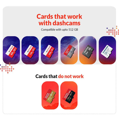 CP PLUS CarKam Car Dashcam with 1080p Full Hd Resolution | Wide View Angle | Supports G Sensor | Supports Night Vision| Suitable for Large Cars & SUVs | CP-AD-H2B-W