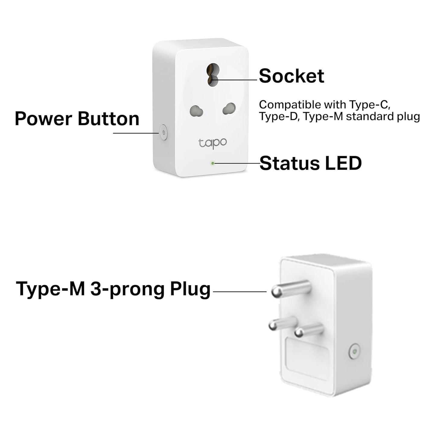 Tapo Mini Wifi Plug Energy Monitoring P110