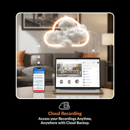 CP PLUS 3MP Smart Wi-Fi CCTV Camera | 360° Pan & Tilt | CTC Cyber Secure Tech | View & Talk | Smart Detection Suite | Night Vision | Cloud Storage | Supports OK Google | CP-E35Q