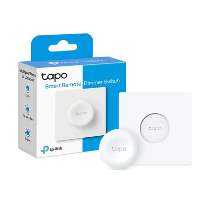 Tapo S200D Smart Remote Dimmer Switch, Multiple Ways Control, Real-Time Notifications, No Wire Required, Battery Included, Tapo Hub Required Sold Separately, Easy Setup And Use, 3 Volts