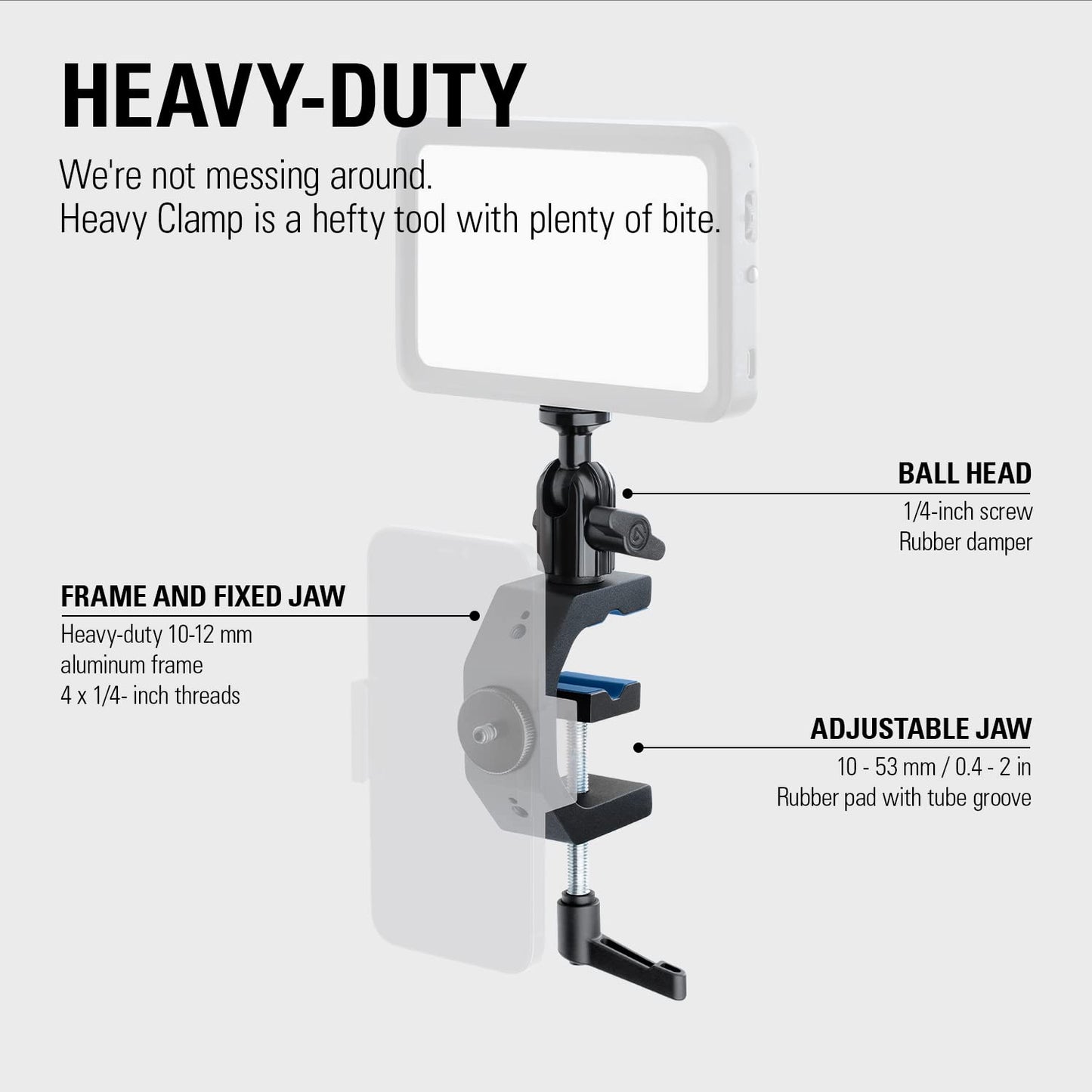 Elgato Heavy Clamp – Professional Mount