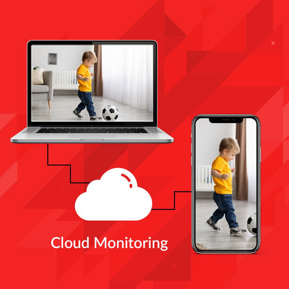 CP PLUS 2MP Full HD Smart Wi-fi CCTV Home Security Camera | 360° with Pan Tilt | 2Way Talk | Motion Detect | Night Vision | Supports SD Card (Upto 128 GB), Alexa & Ok Google | CP-E21A