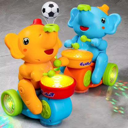 Elephant Musician Toy - Levitation Ball, Dazzling Lights & Music Sounds | Kids Toy