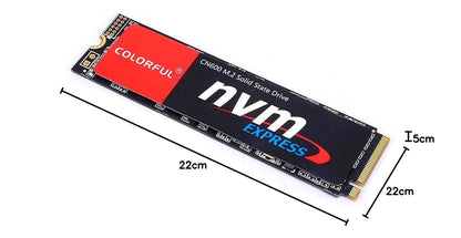 Colorful NVME CN600 256GB SSD, Black, (DISCSSD)