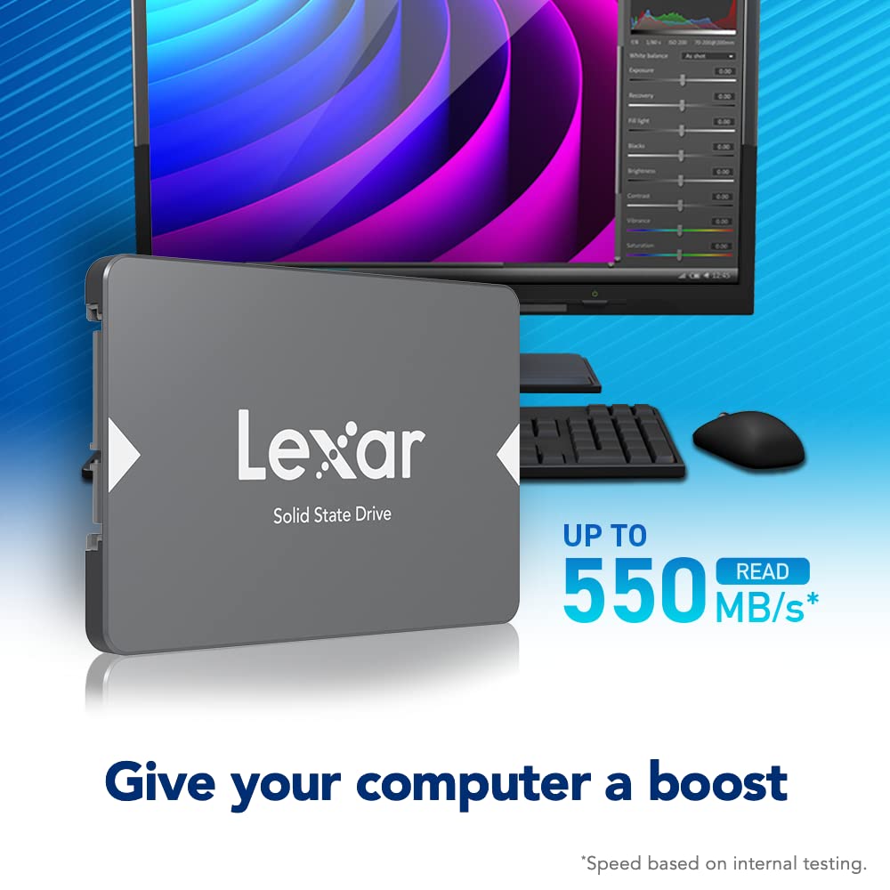 Lexar NS100 2.5" SATA III 6Gb/s Internal SSD 128GB