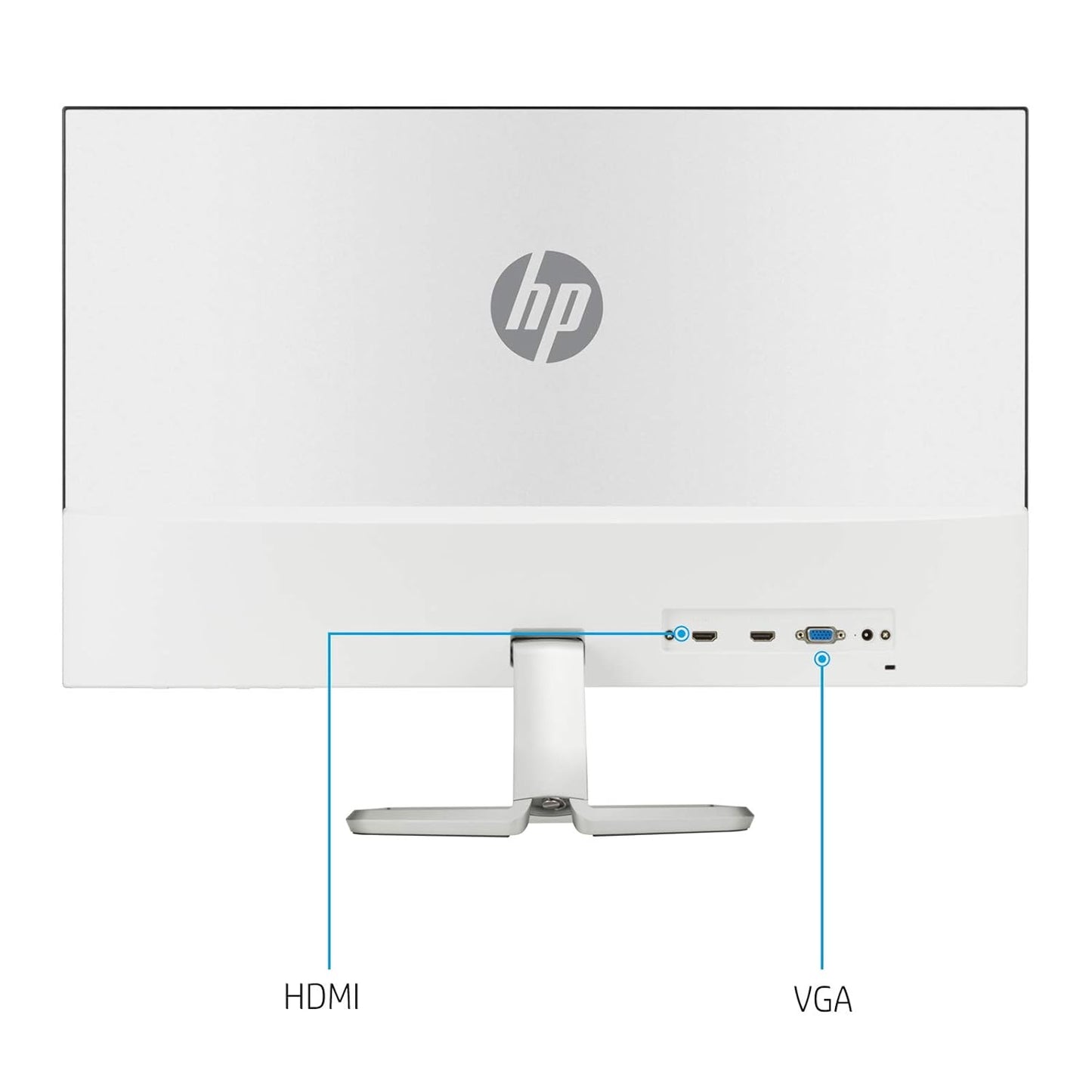 HP AMD Freesync, Built-in Speakers, IPS Panel with Hdmi and Vga Ports 27Fw Display with Audio Monitor