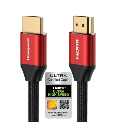 Honeywell DisplayPort to DisplayPort 2.0 Cable – 8K@60Hz UHD, 40Gbps, 2 Meter, Male to Male (TV, Laptop, Monitor, Projector)