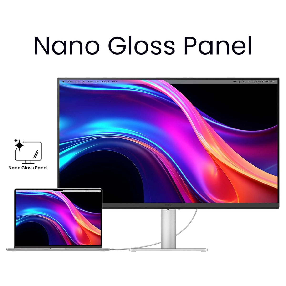 BenQ MA270UP 27-inch 4K UHD Nano Gloss Monitor for Mac