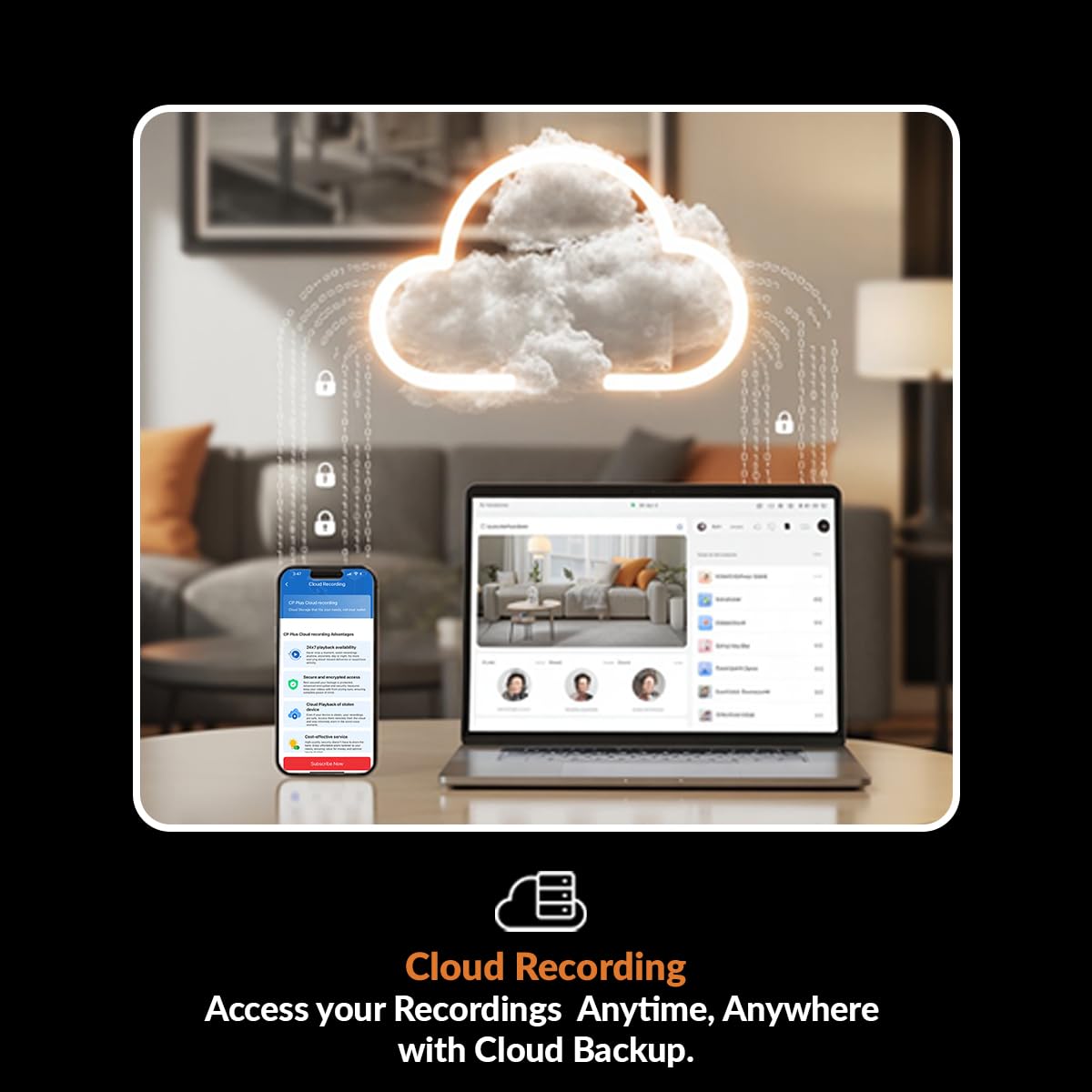 CP PLUS 3MP Resolution Smart Wi-fi CCTV Home Security Camera | 360° View | Motion Tracking | 2-Way Talk | Cloud & SD Card Support | CTC Cyber Secure Tech | 15M Night Vision | CP-E31Q