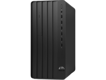 Refurbished HP 280 Pro G6 (3E7R9Pa) Micro Tower Desktop PC (Intel Core I5-10500U / 8GB RAM/ 1TB HDD/DOS/With Dvdrw), Black