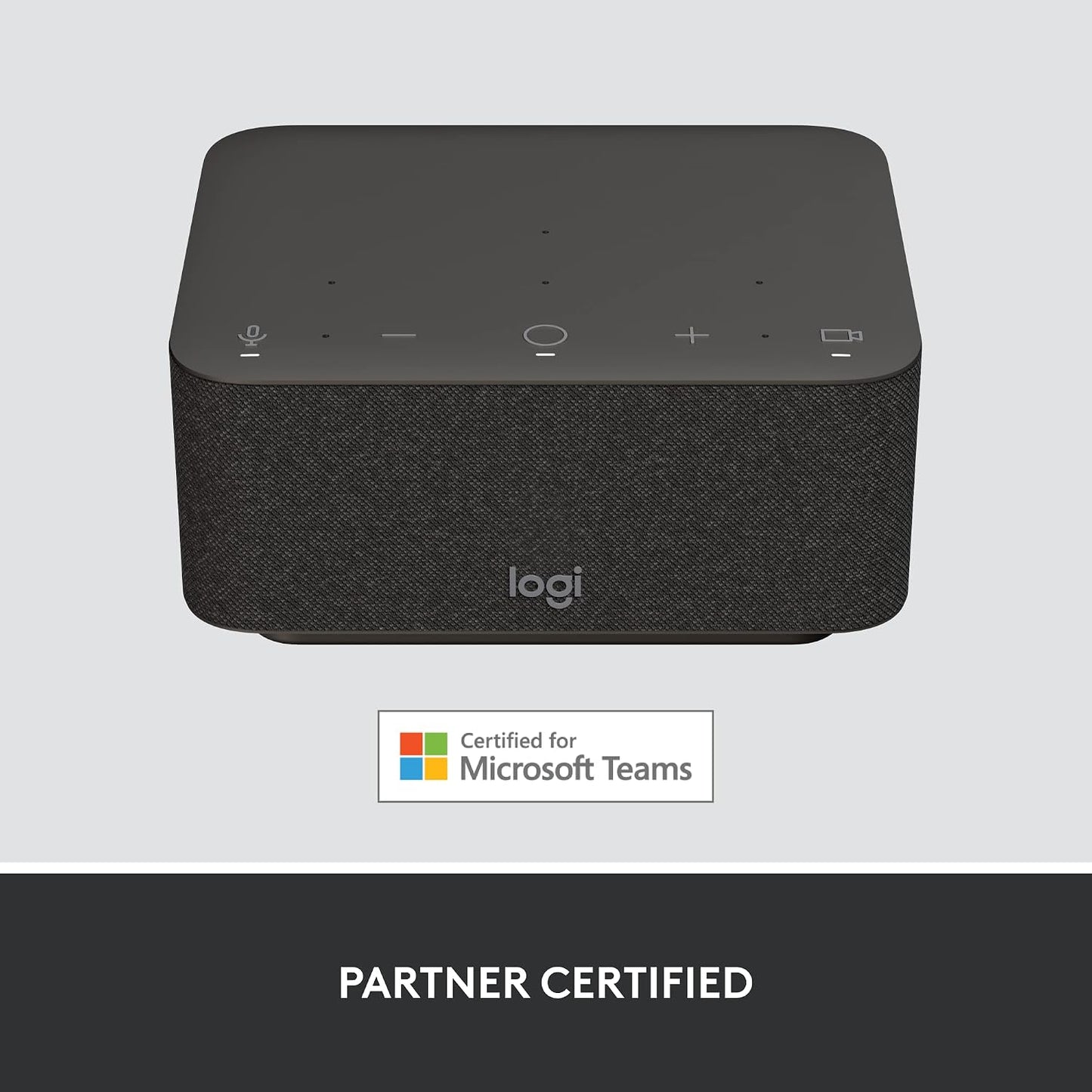 Logitech Logi Dock | All-in-One USB-C Docking Station | Speakerphone | 100W PD | Dual Monitor | MS Teams