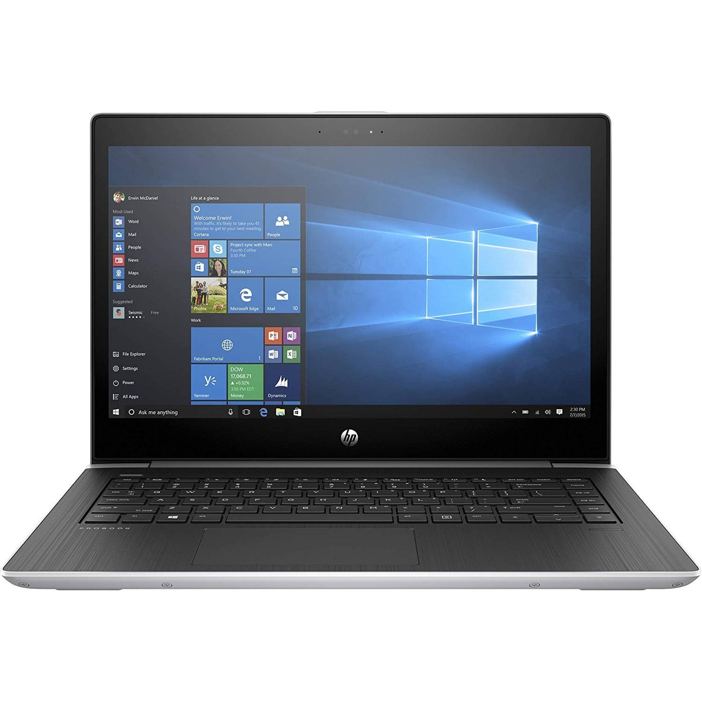 Refurbished HP ProBook 440 G5 Premium Laptop (Intel 8th gen i5-8250U , 8GB RAM, 256GB SSD, Wifi, Webcam, Windows 11 Pro)