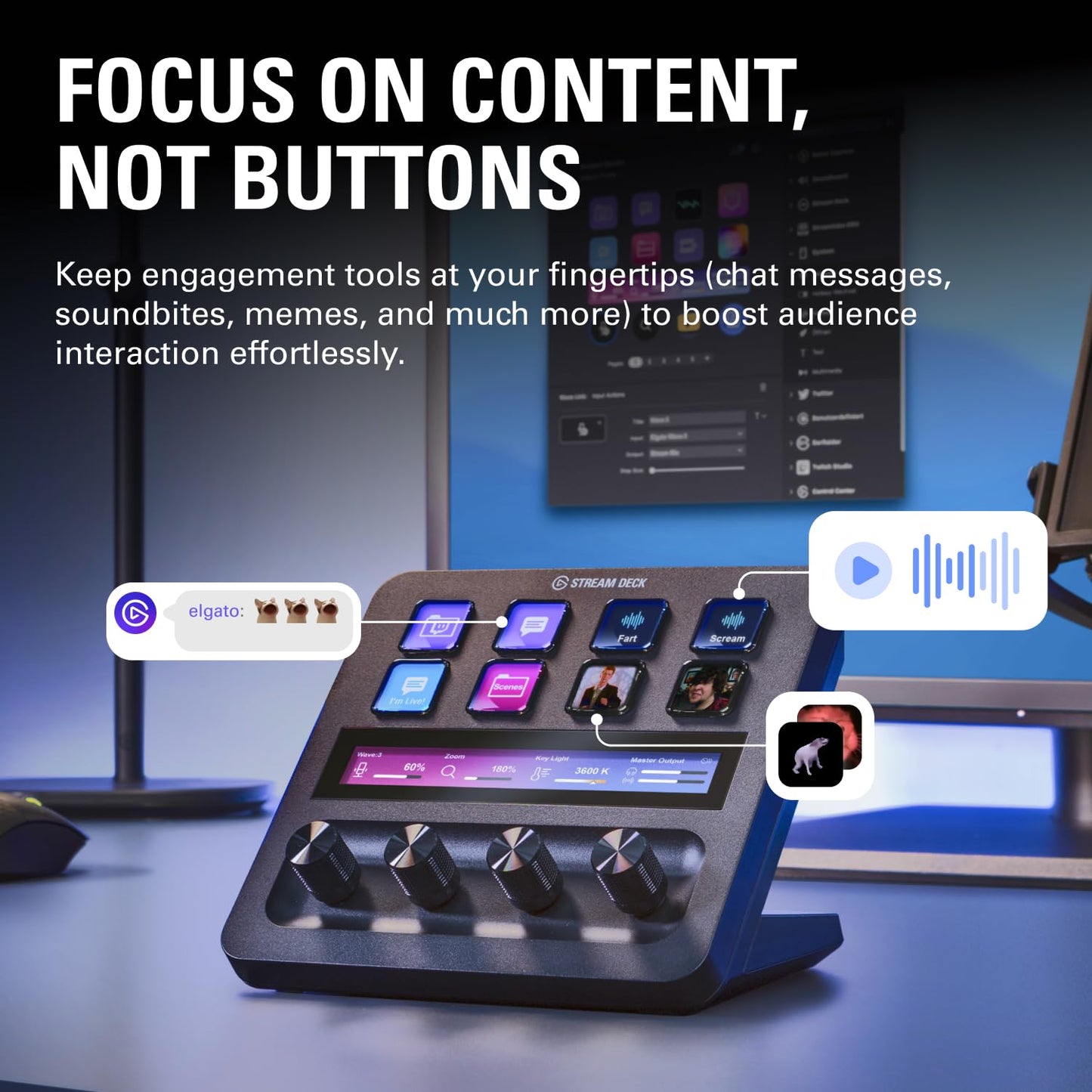 Elgato Stream Deck + Black