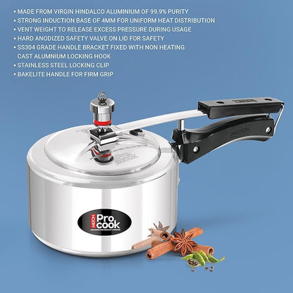 Pressure Cooker Inner Lid Non Induction (Milton Procook)