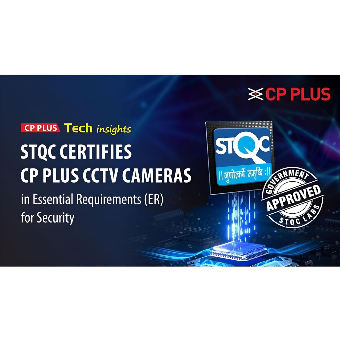 CP PLUS 2MP Full HD IP Indoor Dome Camera | STQC Model | CP-UNC-DA21L3C-LQ | Built-in Audio Mic | Color Night Vision | IR Night Vision | 3.6mm Fixed Lens | PoE | Compatible with NVR, White