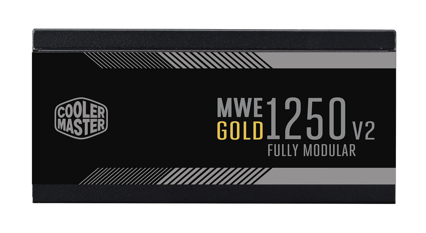 Cooler Master MWE 750 V3 Bronze ATX 3.1 Power Supply - Non Modular | 80 Plus Bronze Certified | Quite HDB Fan | DC-to-DC Circuit Design | ATX 3.1 Version | Ready for 50 Series | 750 Watt