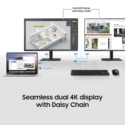 Samsung 32" UHD 4K Business Monitor Thunderbolt 3 (LF32TU870VWXXL)