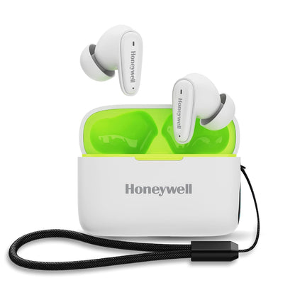 Honeywell Newly Launched Trueno U5100, in-Ear Wireless Hybrid ANC TWS Earbuds, with 33 dB ANC, Low Latency Mode, 6 mics, Bluetooth V5.2, 62 Hours of Playtime, 2 Years Manufaturer Warranty