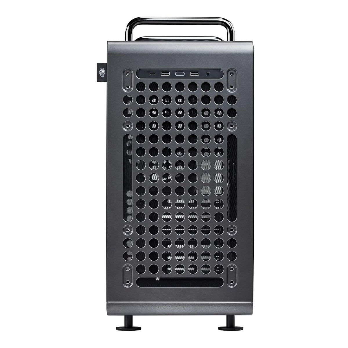 Cooler Master QUBE 540 ATX Mid-Tower PC Case, High Airflow, Tempered Glass