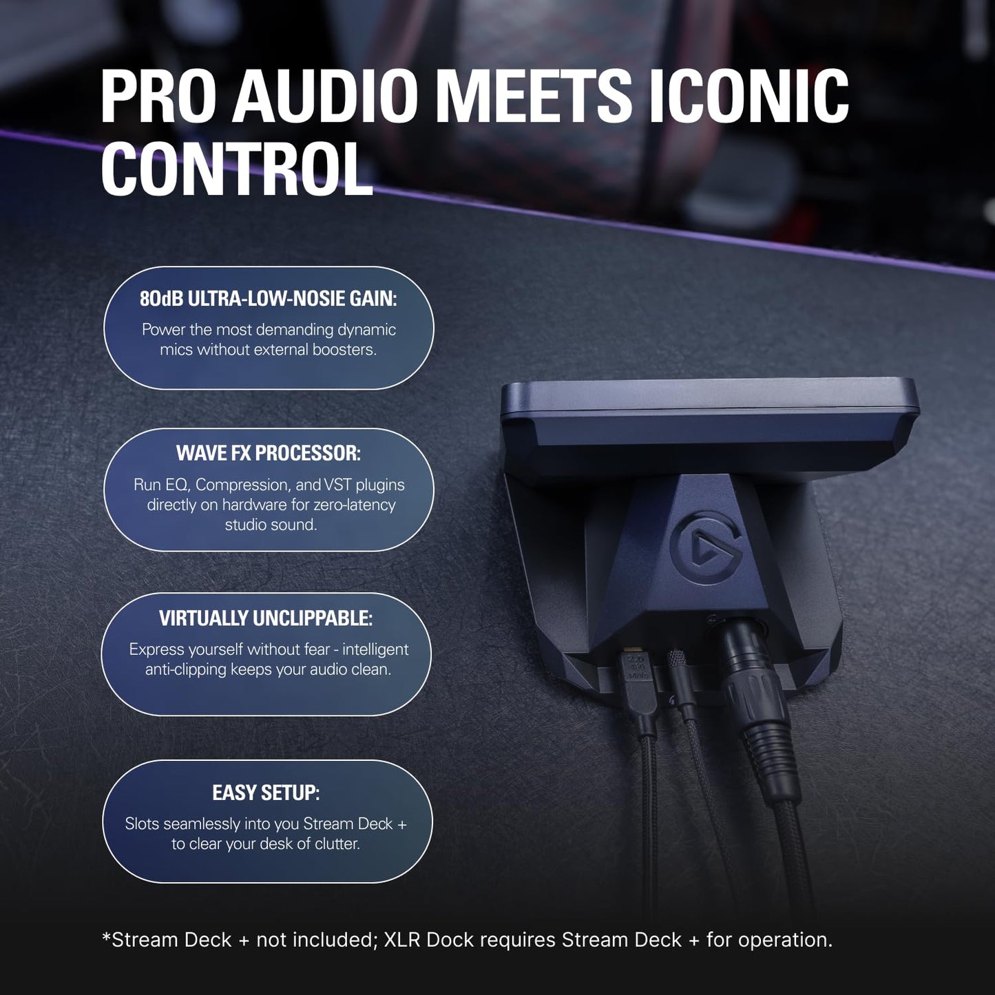 Elgato XLR Dock MK.2 for Stream Deck +