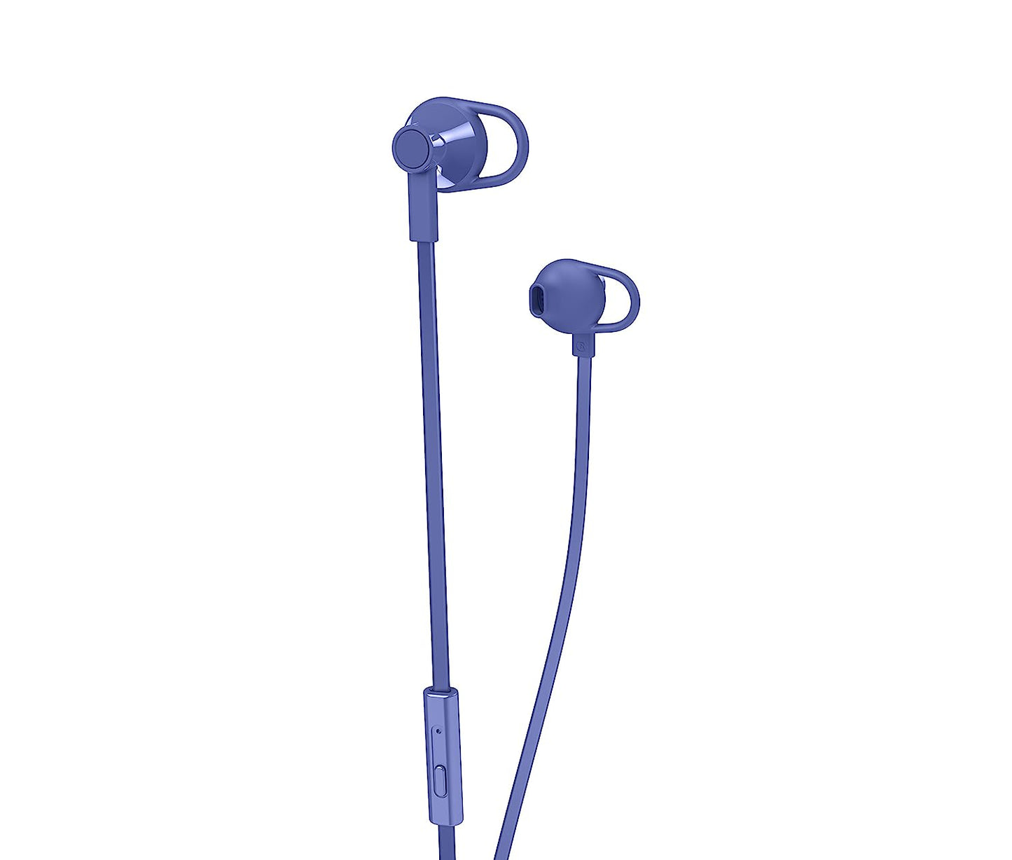 HP 150 Wired in-Ear Earphones with Mic and Powerful Bass (Blue)-Wireless Earphone-HP-computerspace