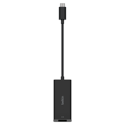 Belkin USB-C to Gigabit Ethernet Adapter (USB Type-C) INC012BTBK 2.5Gb Ethernet Adapter