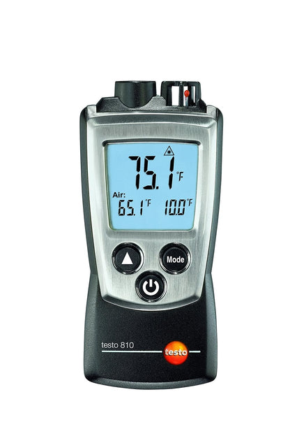 Testo 810 - Infrared Thermometer with Ambient Air Temperature