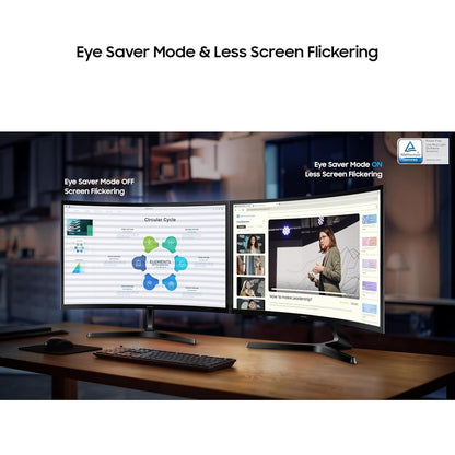 Samsung 27" Essential Monitor S3 Full HD (LS27D368GAWXXL)