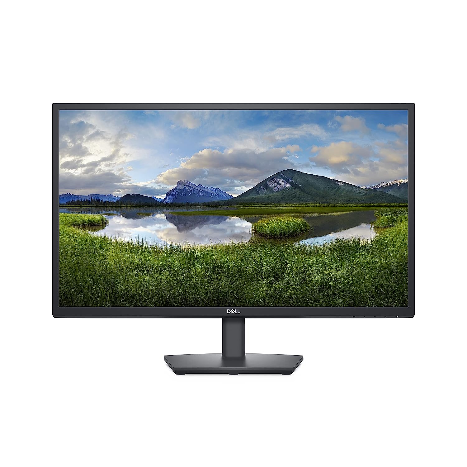Dell 27" (68.58 cm) FHD Built-in Dual Speakers Monitor 1920 x 1080 Pixels at 60 Hz|IPS Panel|Brightness: 300 cd/m²|Colour Support: 16.7m|Response Time 8ms(G-to-G Normal),5ms(G-to-G Fast) E2722HS-Black-Monitor-DELL-computerspace