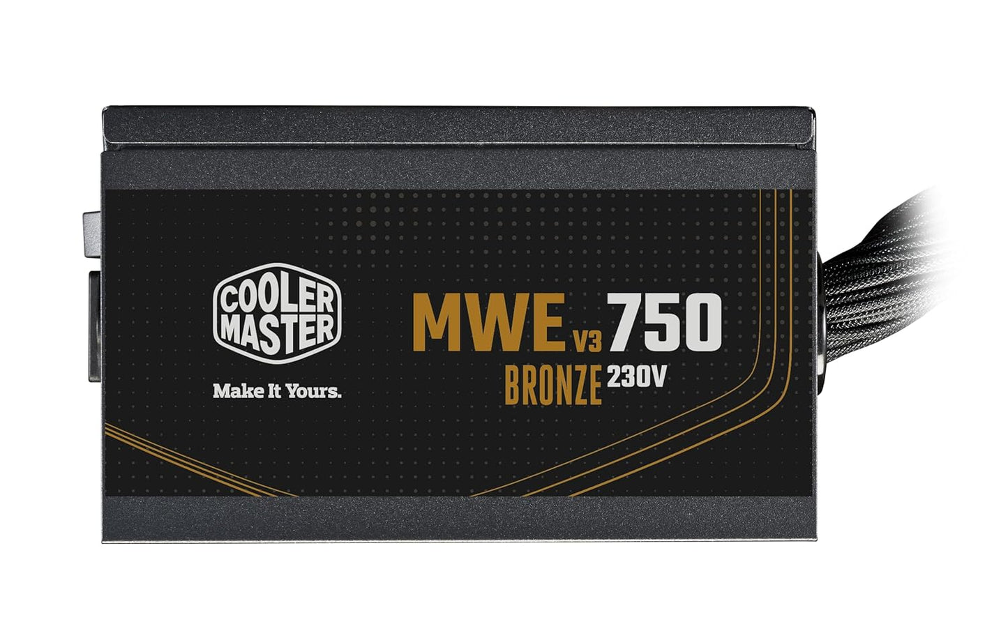 Cooler Master MWE 650 V3 Bronze ATX 3.1 Power Supply - Non Modular | 80 Plus Bronze Certified | Quite HDB Fan | DC-to-DC Circuit Design | ATX 3.1 Version | Ready for RTX 50 Series GPU | 650 Watt