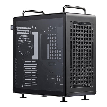 Cooler Master QUBE 540 ATX Mid-Tower PC Case, High Airflow, Tempered Glass