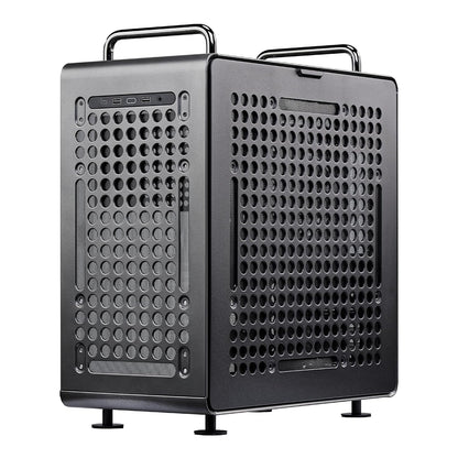 Cooler Master QUBE 540 ATX Mid-Tower PC Case, High Airflow, Tempered Glass