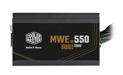 Cooler Master MWE 650 V3 Bronze ATX 3.1 Power Supply - Non Modular | 80 Plus Bronze Certified | Quite HDB Fan | DC-to-DC Circuit Design | ATX 3.1 Version | Ready for RTX 50 Series GPU | 650 Watt