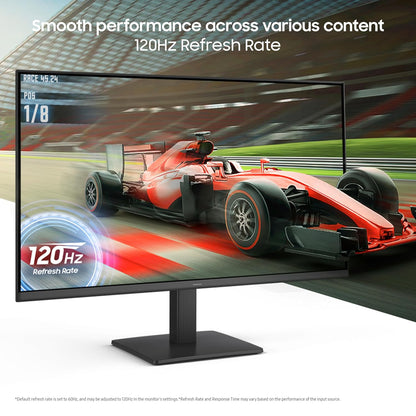 Samsung 24" HD Monitor 120Hz IPS Borderless (LS24F320GAWXXL)