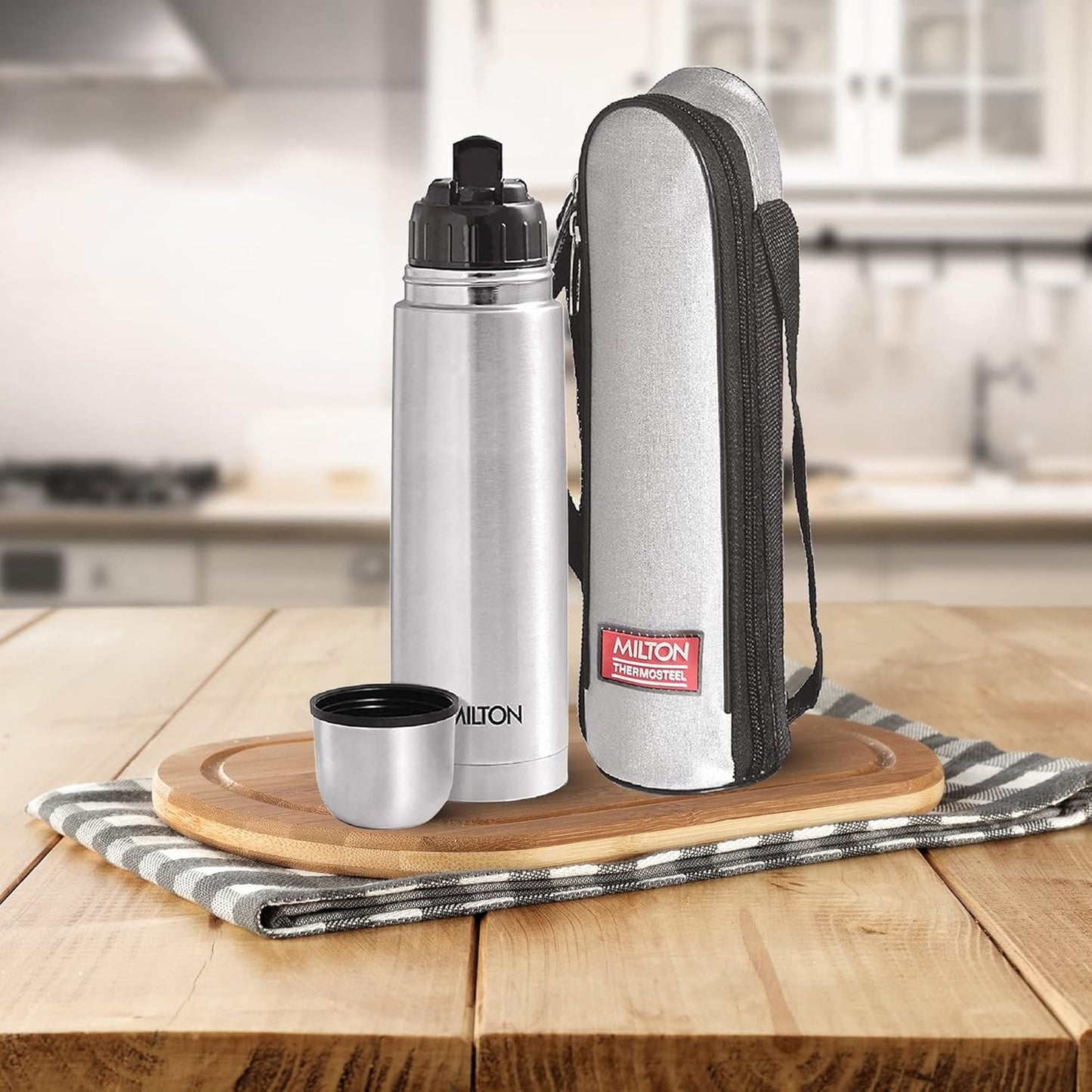 Flip Lid Thermosteel Bottle (Milton)
