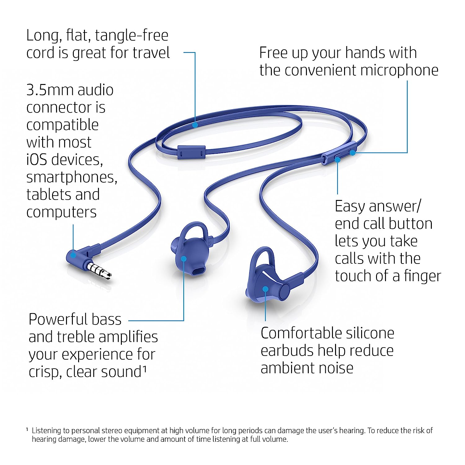 Hp in discount ear headset 150